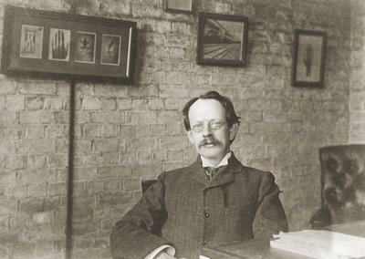 Joseph John Thomson, physicien anglais, vers 1900 - Unbekannter Künstler