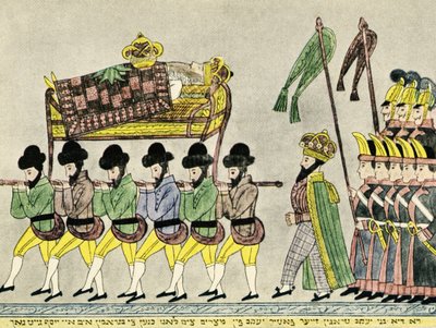 Les frères de Joseph portent Jacob d