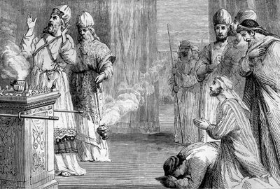 Joie au service du sanctuaire - Bible - Unbekannter Künstler