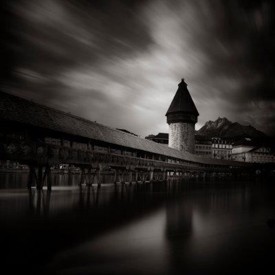 Kapellbrücke, Lucerne, Suisse - Leopold Blonder