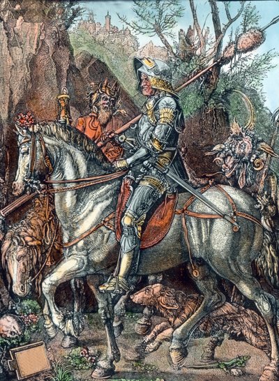 Le chevalier, la mort et le diable - Unbekannter Künstler