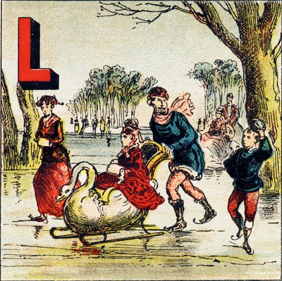 L : Lac. Un lac est un grand espace d