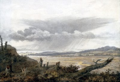 Paysage et étude de nuages par Luke Howard, vers 1808-1811 - Unbekannter Künstler