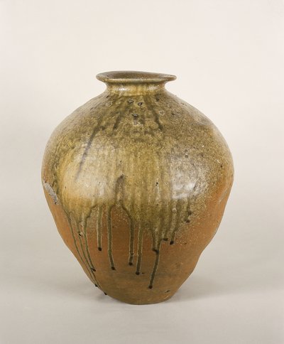 Grand pot, Tamba ware, période Muromachi, 15ème-16ème siècle - Unbekannt