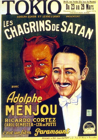 Les Chagrins de Satan de DW Griffith avec Adolf Menjou 1926 - Unbekannt