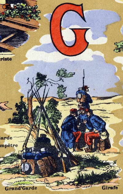 Lettre G comme grande garde de l