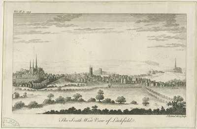 Lichfield - Vue Sud-Ouest - Unbekannt