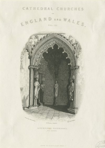 Cathédrale de Lichfield - Porte Ouest - Unbekannt