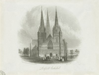 Cathédrale de Lichfield - Façade Ouest - Unbekannt