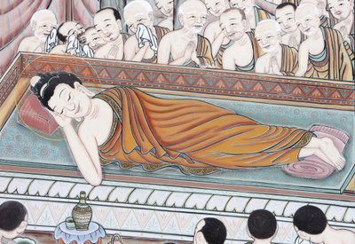 Vie de Bouddha. Après 45 ans d