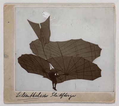 Planeur de Lilienthal en vol - Unbekannt