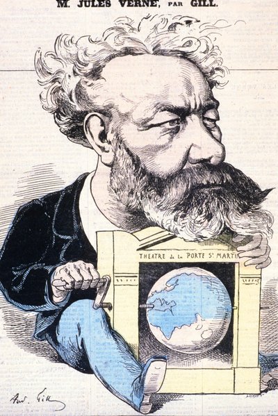 Loire Atlantique N* 183 - Nantes - Musée Jules Verne - Dessin animé par Gill - Unbekannt