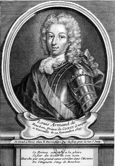 Louis Armand II, Prince de Conti - Louis-Armand de Bourbon-Conti (1695-1727) - Louis Armand de Bourbon, Prince de Conti (né en 1695 à Versailles) - William M. Timlin