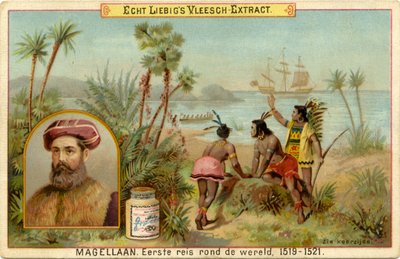 Premier voyage de Magellan autour du monde - Unbekannter Künstler