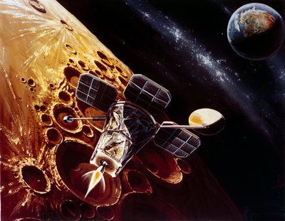 Vol spatial habité, USA, Apollo, dessin général de l