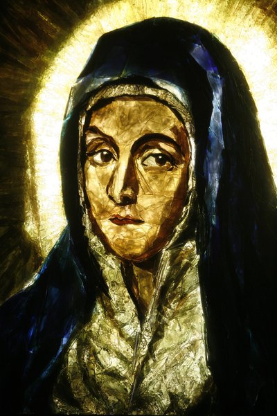 Mater Dolorosa (détail) par El Greco, Lourdes, France - Unbekannt