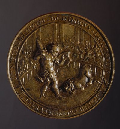 Médaille commémorative de la peste à Rome en 1656-1657 - William M. Timlin