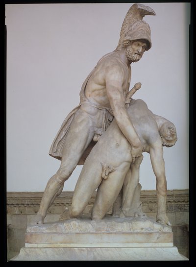Ménélas soutenant le corps de Patrocle, copie romaine d