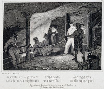 Mine de sel : visiteurs s
