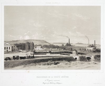 Exploitation minière, charbon Compagnie minière de D