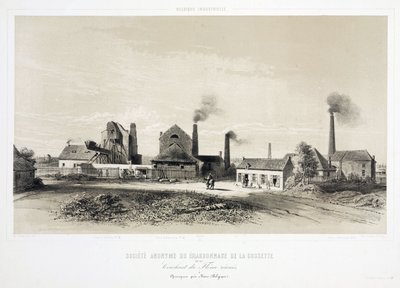 Exploitation minière, charbon de la Cossette Coalmining Company, Belgique - Unbekannt