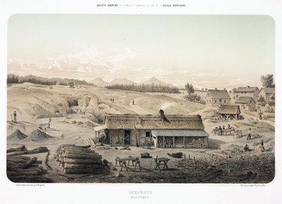Exploitation minière, minerais métalliques, mine de zinc à ciel ouvert à Altgluck, Uckerath, Allemagne - Unbekannt