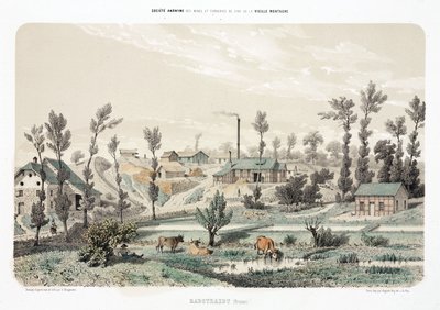 Exploitation minière, minerais métalliques (Mine de zinc, Rabotraedt, Prusse) - Unbekannt