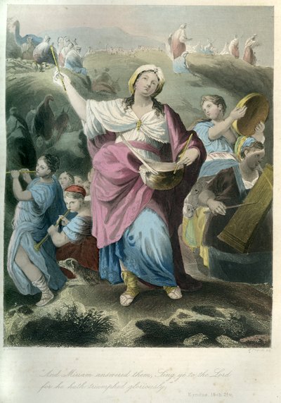 Miriam la prophétesse - Bible - Unbekannter Künstler