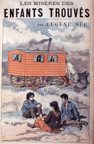 Misères des enfants trouvés, début du 20e siècle (impression) - Unbekannter Künstler