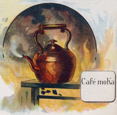 Café Moka. Gravure dans « ABC L