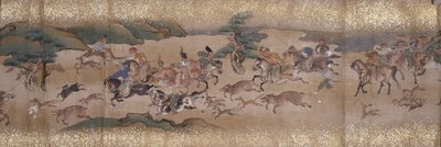 Chasse aux Singes - Unbekannter Künstler