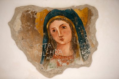 Sanctuaire de Montevergine, Palmariggi, Italie, fresque de la Vierge Marie « Toute belle » (photo) - Unbekannt