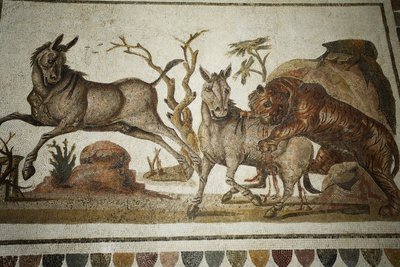 Mosaïque de combat d