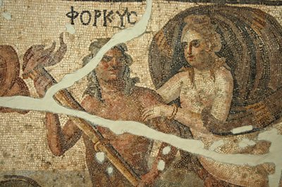 Mosaïque de scène marine, Turquie - Unbekannt