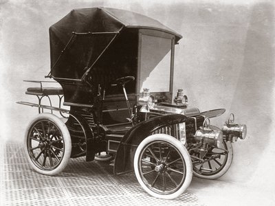 Voiture sur le stand de C S Rolls & Co, Agricultural Hall, Londres - Unbekannt