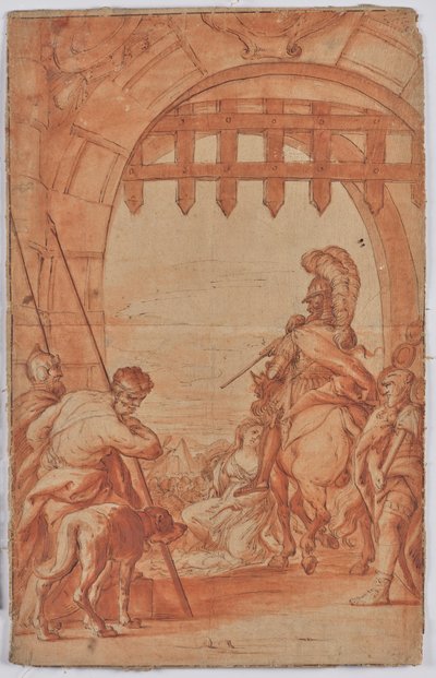 Scène mythologique ( ) - Unbekannter Künstler