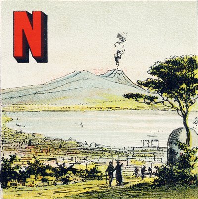 N : Naples. Ville magnifique, située dans le midi de l