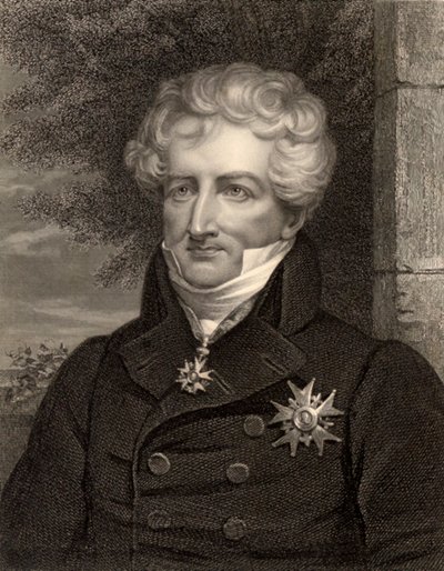 Naturaliste Georges Cuvier, Paris, France, vers 1810 (photo n/b) - Unbekannt