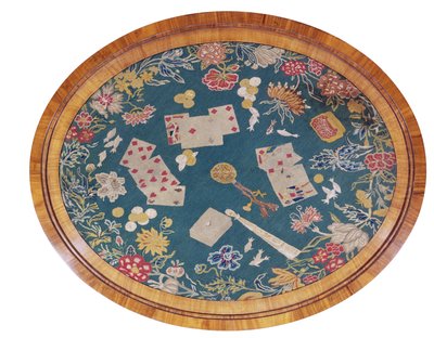 Panneau de broderie de cartes - Unbekannt