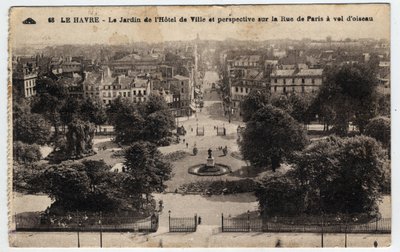 Normandie, Seine Maritime (76), Le Havre : le jardin de l