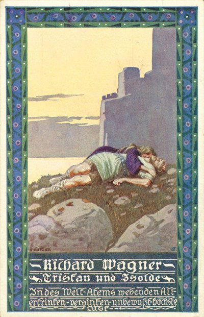 Opéra Tristan et Isolde par Wagner - Unbekannter Künstler
