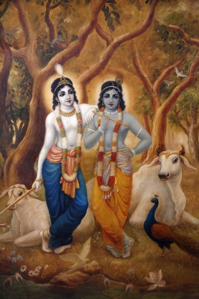 Krishna et son frère Balaram, Inde - Unbekannt