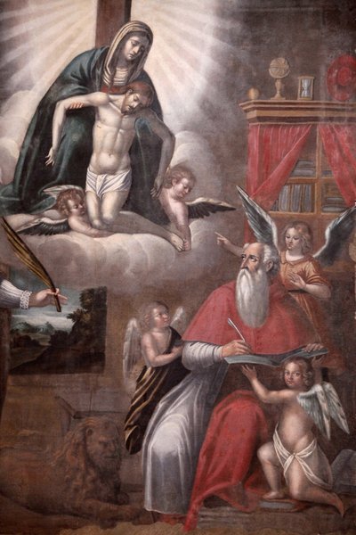 Saint Marc écrivant l