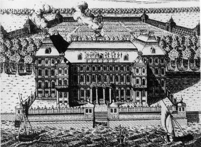 Palais de A. Menshikov sur l