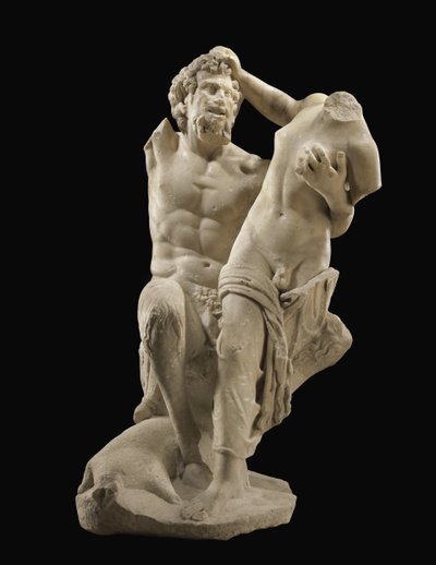 Pan et Hermaphrodite, c.1er siècle après J.-C. - Unbekannt