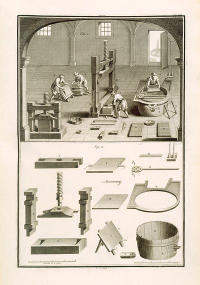 Papetiers, illustration du 