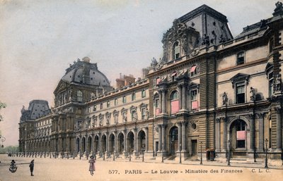 Paris, France : Le Louvre, Ministère des Finances - Unbekannter Künstler