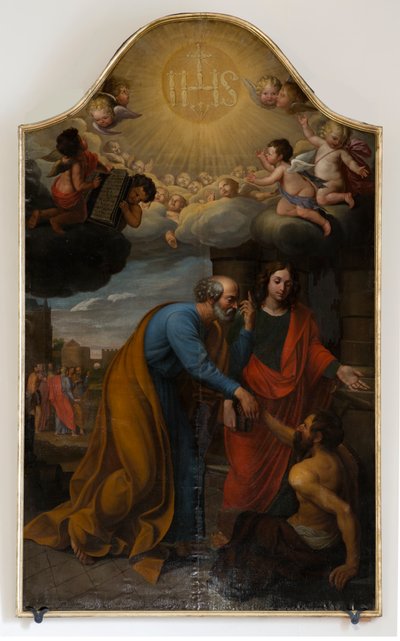 Église paroissiale (Nederbrakel, Parochiekerk Sint-Pieter-in-de-Banden). Intérieur. - Unbekannter Künstler