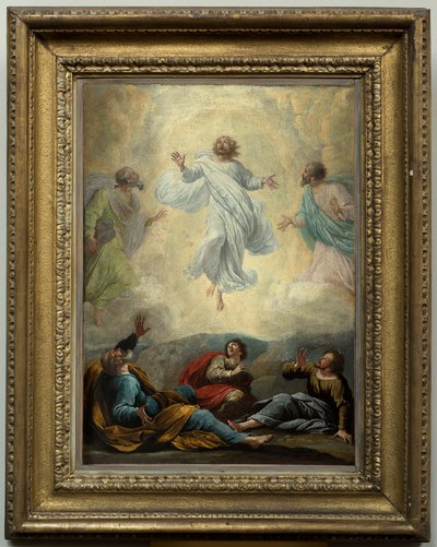 Église paroissiale (Parochiekerk Sint-Amandus en Sint-Blasius). Peinture. Transfiguration de Jésus. Anonyme. - Unbekannter Künstler