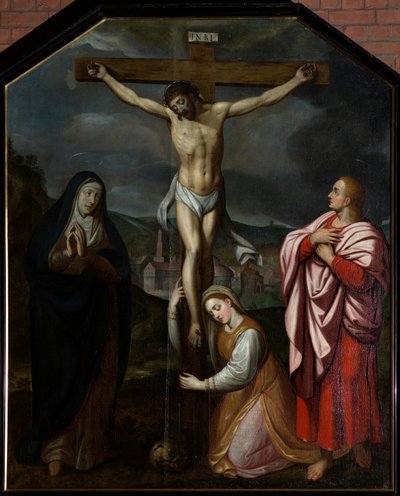 Église paroissiale (Parochiekerk Sint-Martinus). Peinture. La croisée. XVIIe siècle. - Unbekannter Künstler